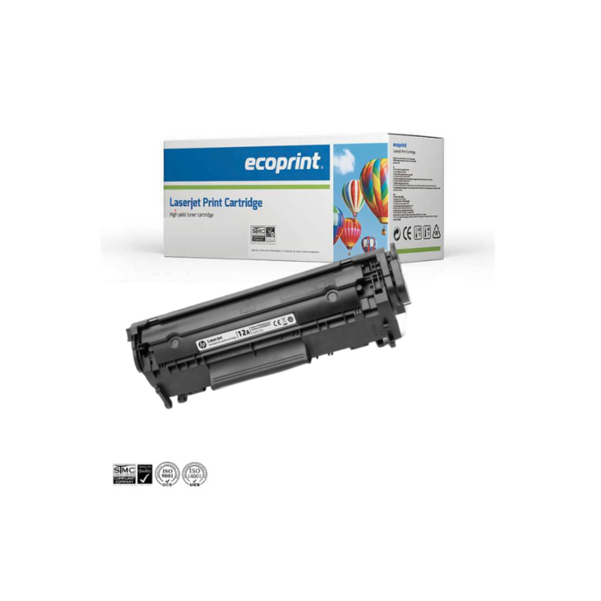 Toner HP 12A (Q2612A) - Noir HP - 1