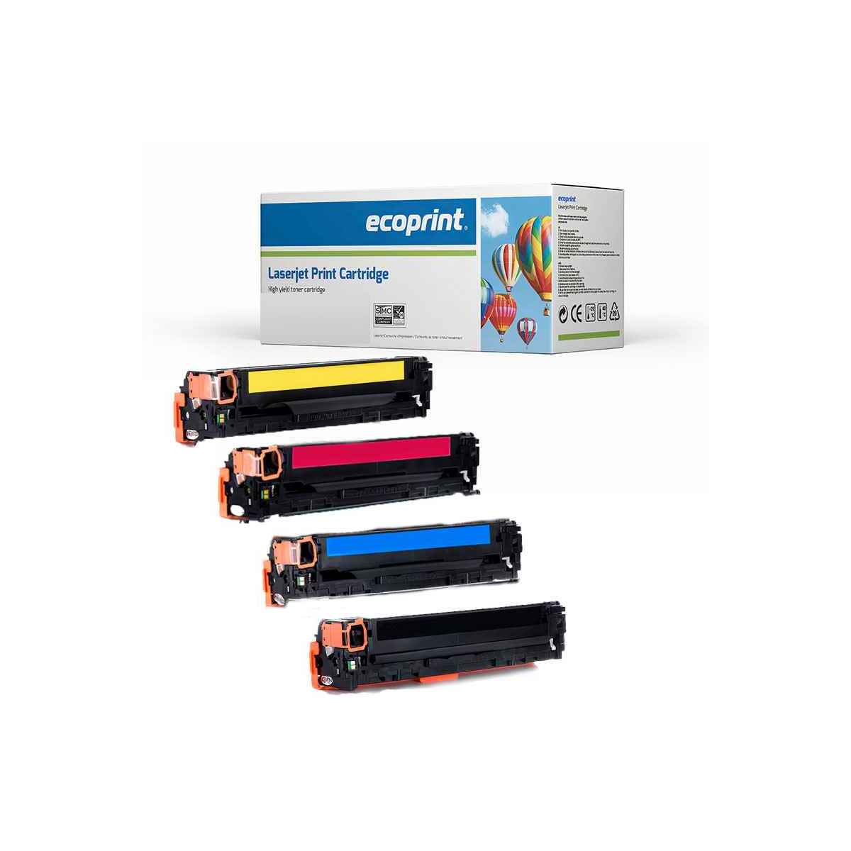 Toner HP 131A Premium - Pack de 4 Couleur HP - 1