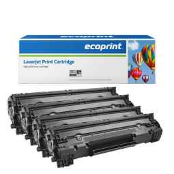 Toner HP 125A (CF283A) Noir - Pack de 4 - meilleur prix en France