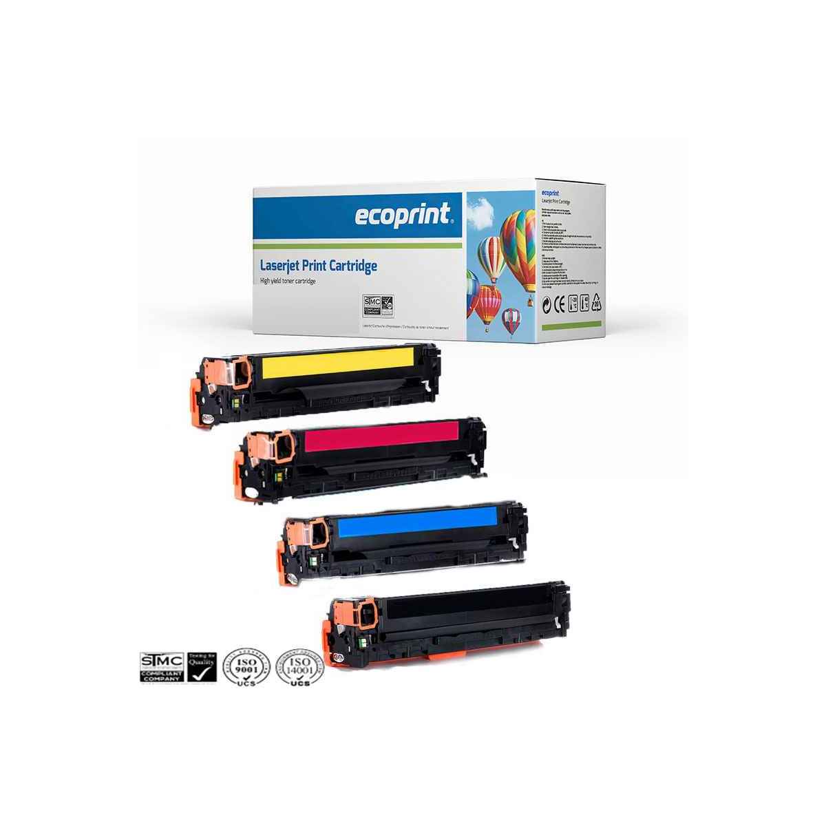Toner CANON 054 - Pack de 4 Couleur CANON - 1