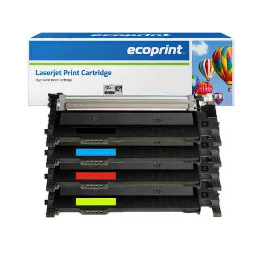 Toner Compatible HP 117A- Pack de 4 couleur HP - 1