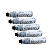 Toner RICOH 1270D (842024) Noir : Pack de 5 Toner RICOH - 2