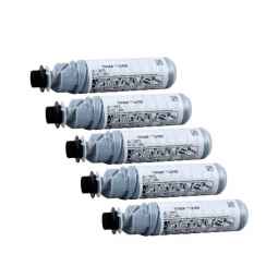 Toner RICOH 1270D (842024) Noir : Pack de 5 Toner RICOH - 2