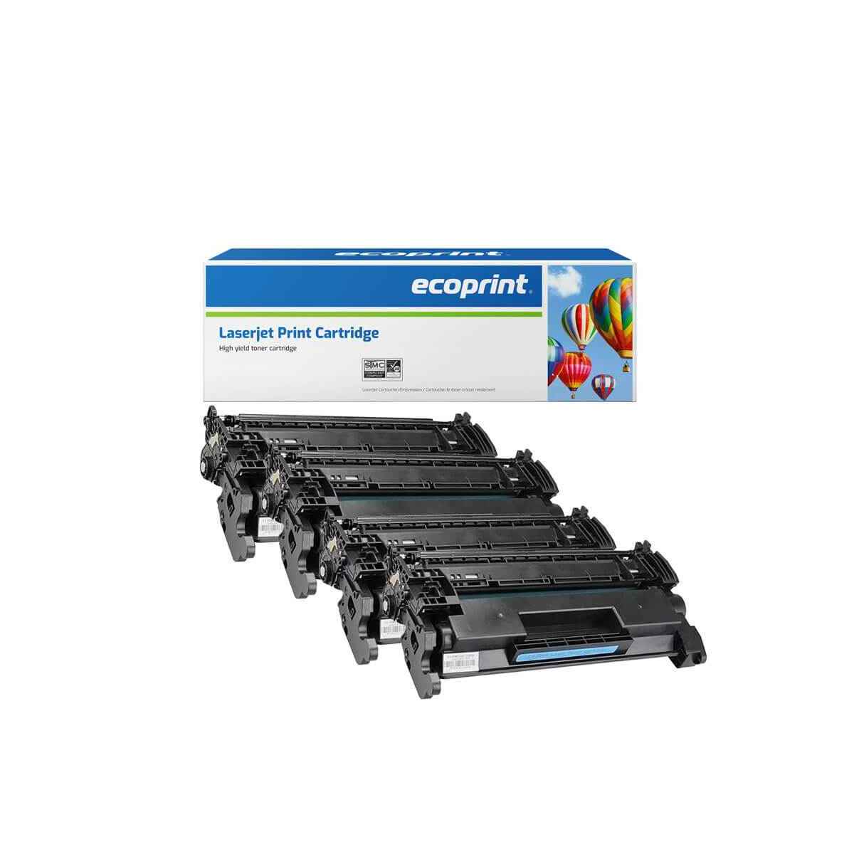 Toner HP 26A (CF226A) Pack de 4 - Noir HP - 1