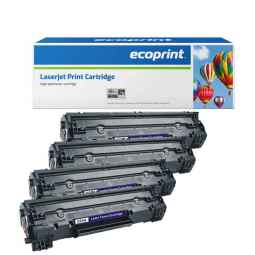 Toner HP 85A CE285A - Pack de 4 Noir