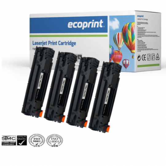 Toner HP 78A CE278A Noir - Pack de 4 HP - 1 Toner HP 78A CE278A Noir - Pack de 4 HP - 1