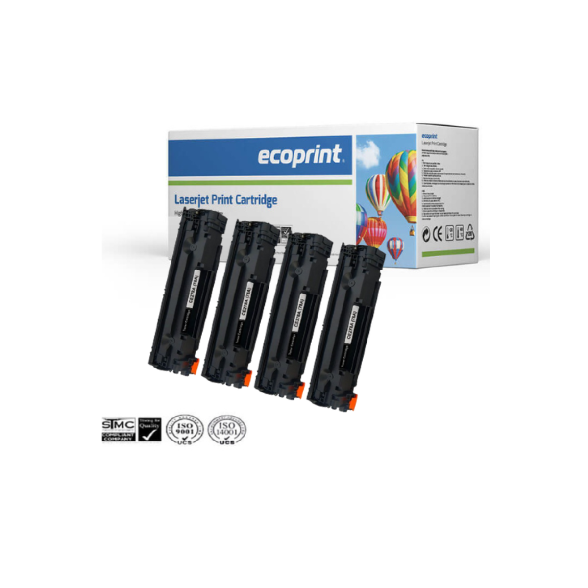 Toner HP 78A CE278A Noir - Pack de 4 HP - 1