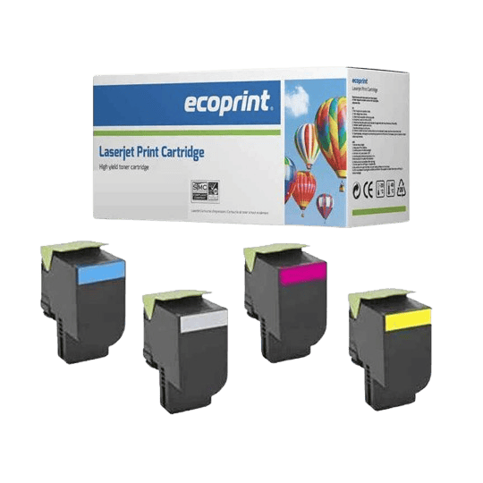 Toner LEXMARK CS310 (70C80K0) - Pack de 4 Toner LEXMARK CS310 (70C80K0) - Pack de 4