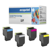 Toner LEXMARK CS310 (70C8HK0) - Pack de 4