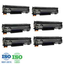 Toner HP Compatible 78A (CE278A) - Pack de 06 - NOIR