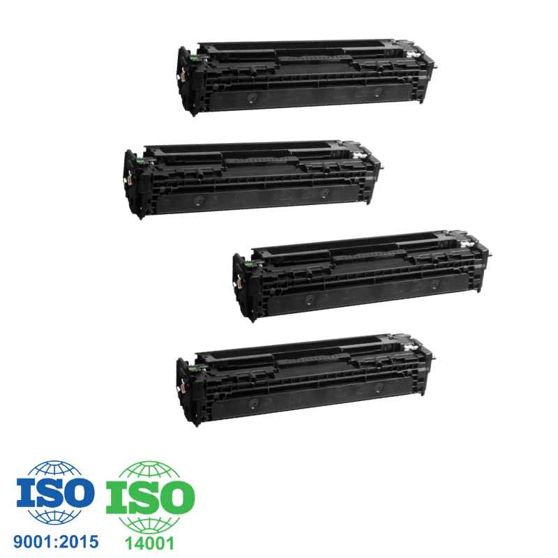 Toner HP Compatible 125A (CF283A) Noir - Pack de 4